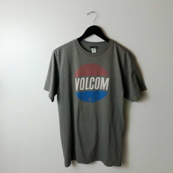00s Vintage Volcom T Shirt Stone Classic Surf Active Graphic Tee Short Sleeve - Picture 8 of 12